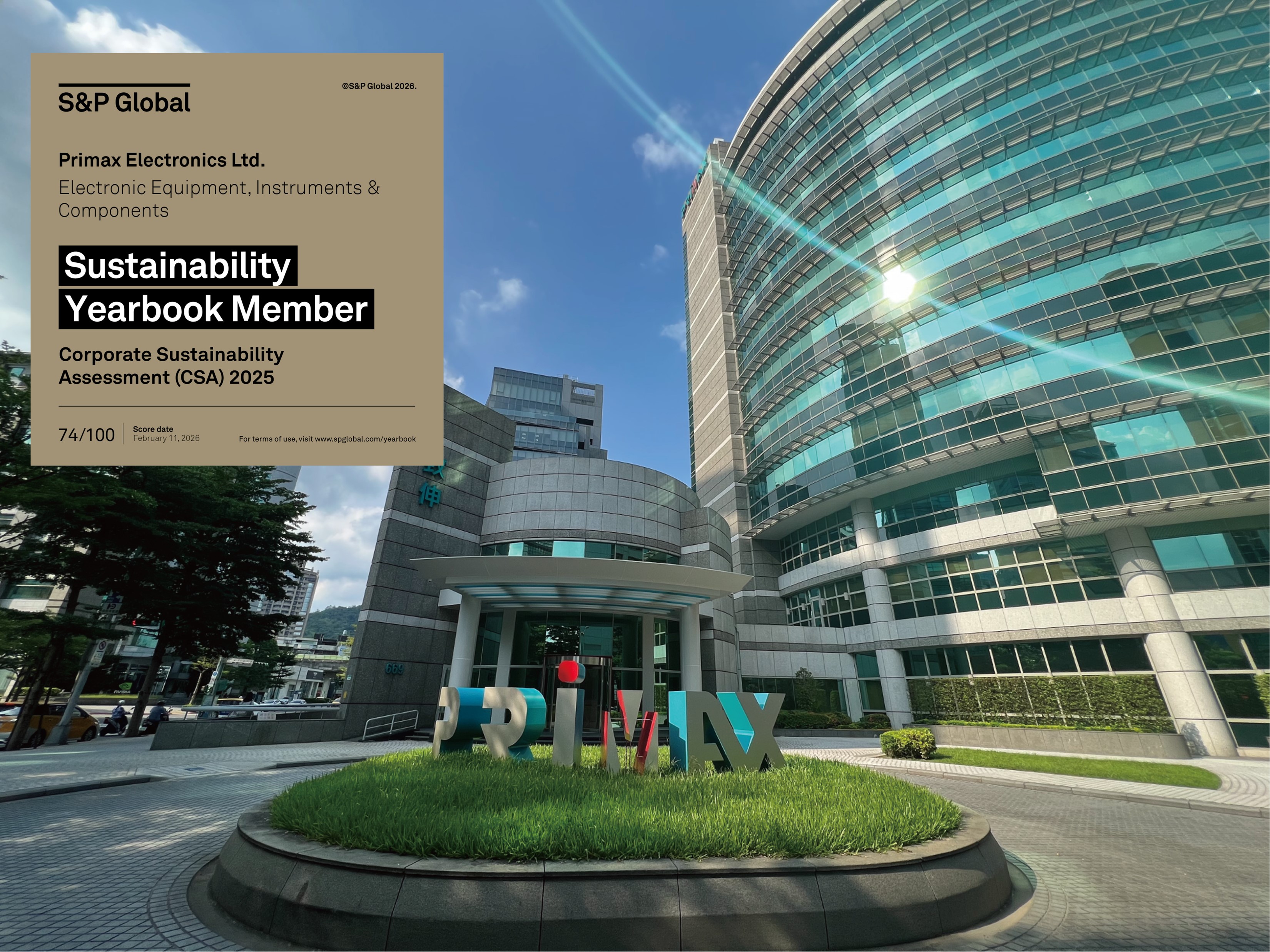 2026 Primax SP Global Sustainability Yearbook