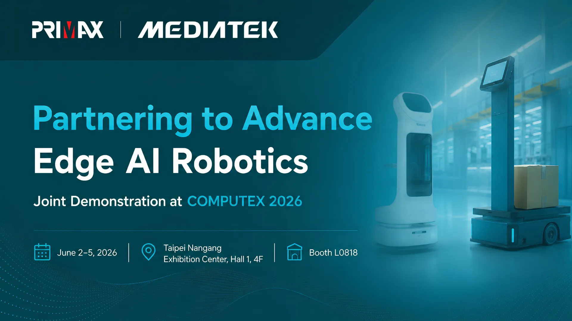 Primax Partners with MediaTek to Deepen Strategic Cooperation in Edge AI